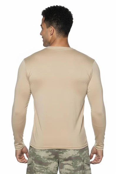 Single Sword Uzun Kol Microfiber T-Shirt - Tişört - Resim 3