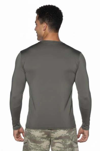Single Sword Uzun Kol Microfiber T-Shirt - Tişört - Resim 6