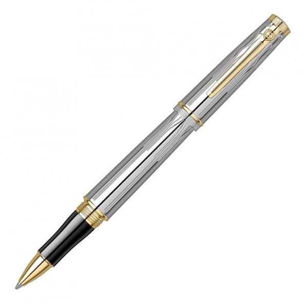 Scrikss Heritage Gold Krom Roller Kalem - Resim 3