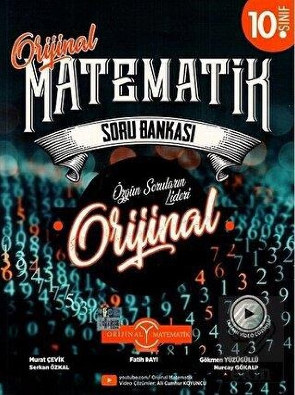 10. Sınıf Orijinal Matematik Soru Bankası ürün görseli 1