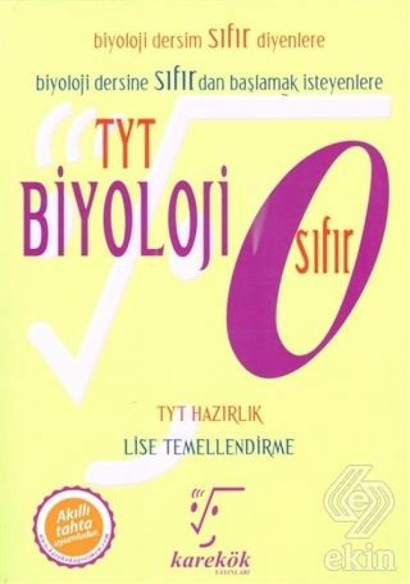 2018 TYT Biyoloji Sıfır ürün görseli 1