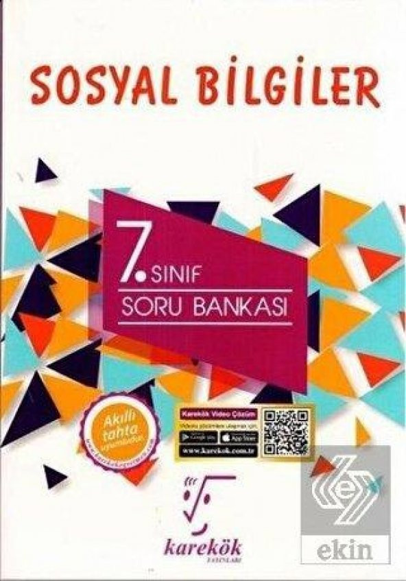 7. Sınıf Sosyal Bilgiler Soru Bankası ürün görseli 1