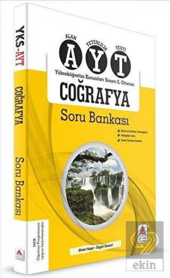 YKS AYT 2.Oturum Coğrafya Soru Bankası ürün görseli 1