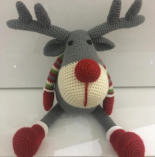 Ralf Geyik Amigurumi Organik Oyuncak ürün görseli 1