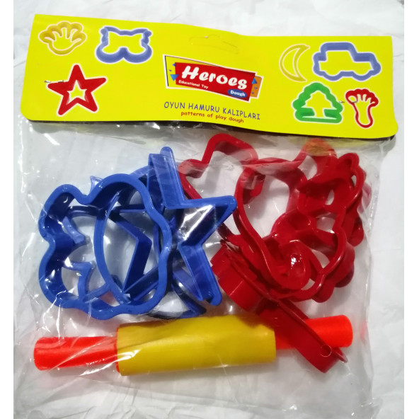 Hereos Oyun Hamuru Kalıpları ERN-015 ürün görseli 1