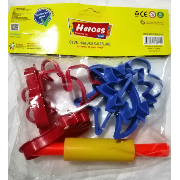Hereos Oyun Hamuru Kalıpları ERN-015 - Resim 2
