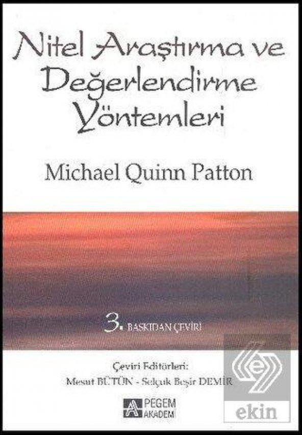 Nitel Araştırma ve Değerlendirme Yöntemleri ürün görseli 1