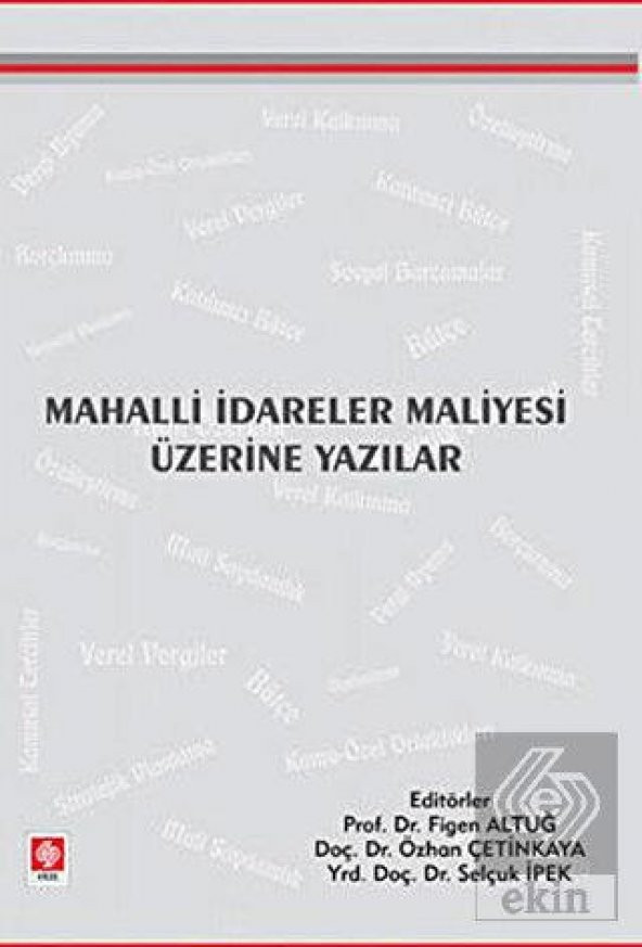 Mahalli İdareler Maliyesi Üzerine Yazılar Figen Altuğ ürün görseli 1