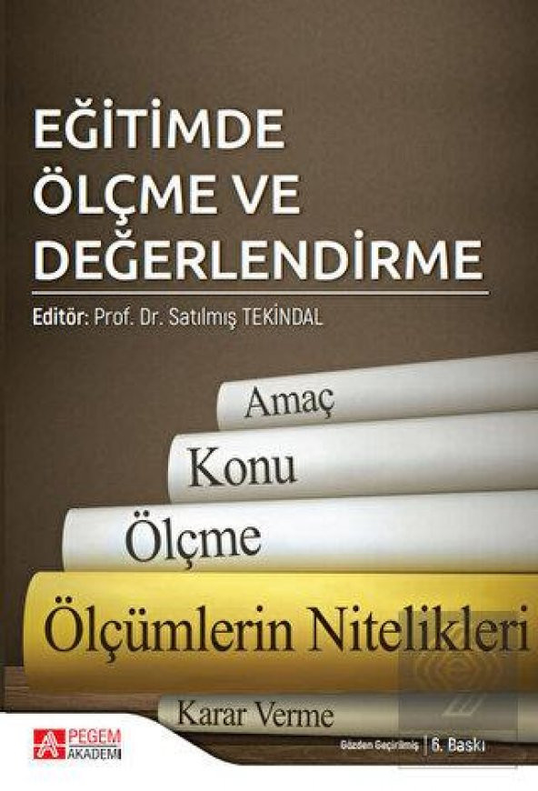 Eğitimde Ölçme ve Değerlendirme ürün görseli 1