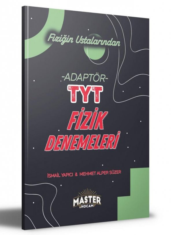 2022 TYT Adaptör Fizik Denemeleri Master Hocam Serisi Benim Hocam Yayınları ürün görseli 1