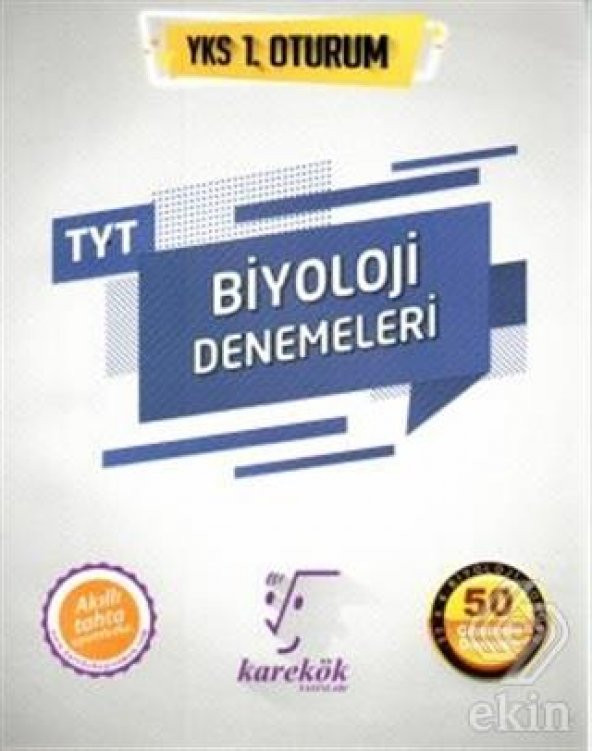 YKS 1. Oturum TYT Biyoloji Denemeleri ürün görseli 1