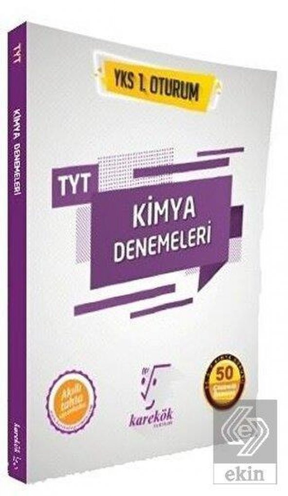 TYT Kimya Denemeleri - 50 Çözümlü Deneme ürün görseli 1