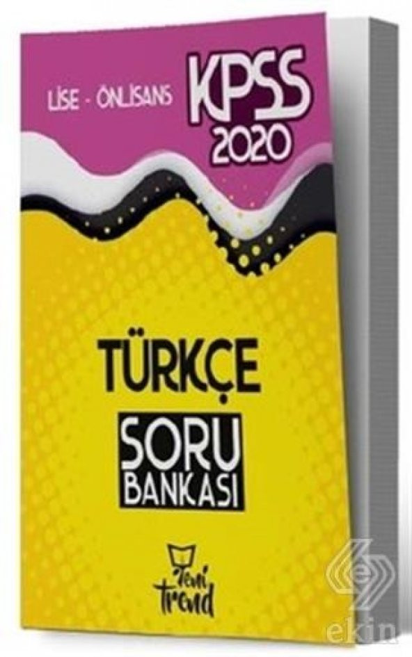 2020 KPSS Lise Ön Lisans Türkçe Soru Bankası ürün görseli 1