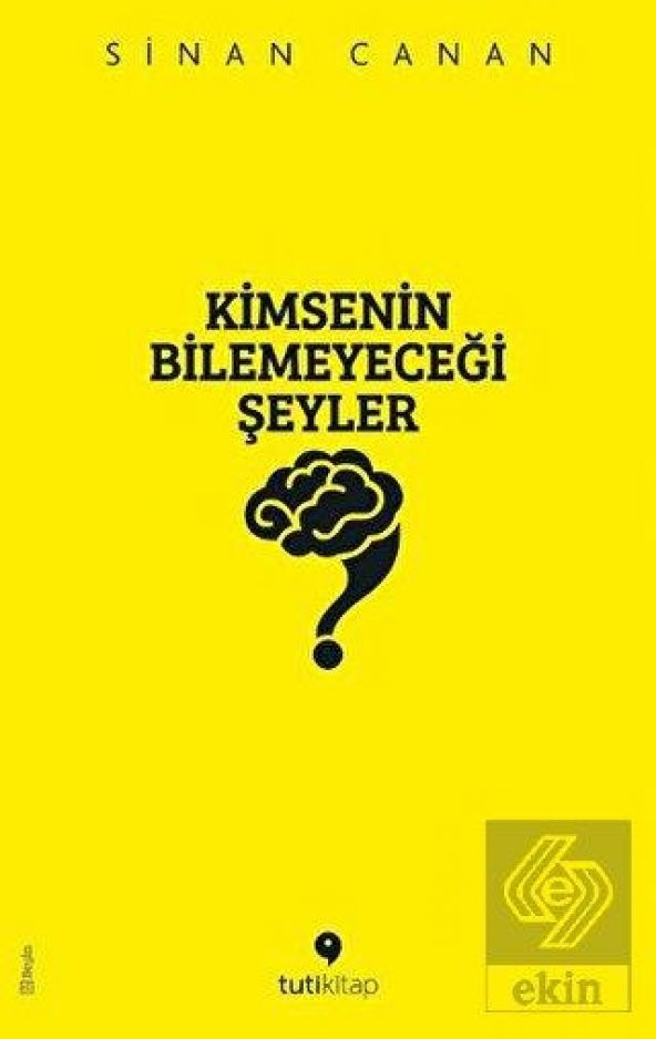 Kimsenin Bilemeyeceği Şeyler ürün görseli 1