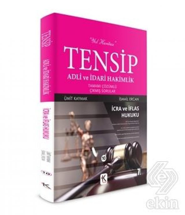 İcra ve İflas Hukuku Tensip - Adli ve İdari Hakiml ürün görseli 1