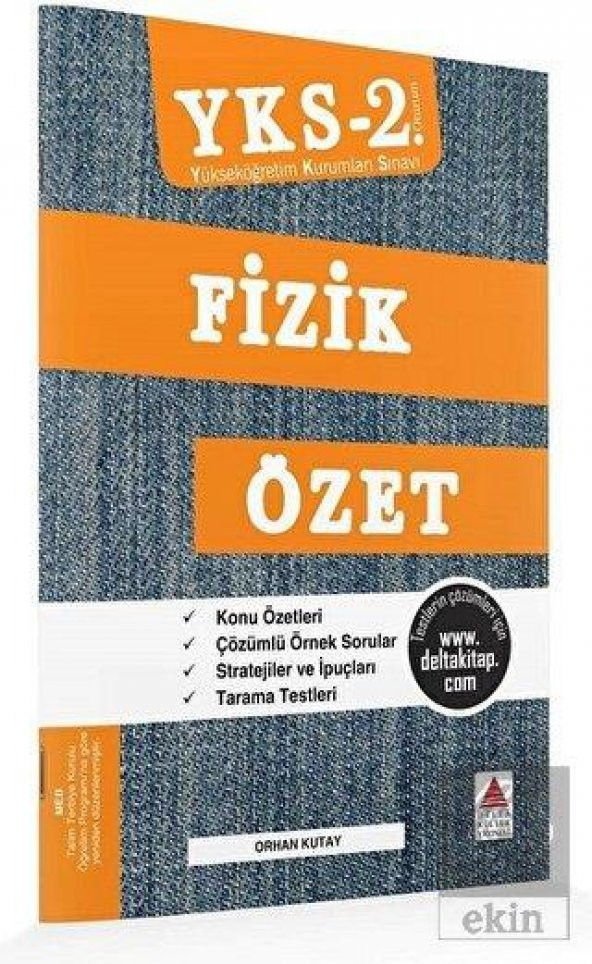 AYT (YKS 2. Oturum) Fizik Özet ürün görseli 1