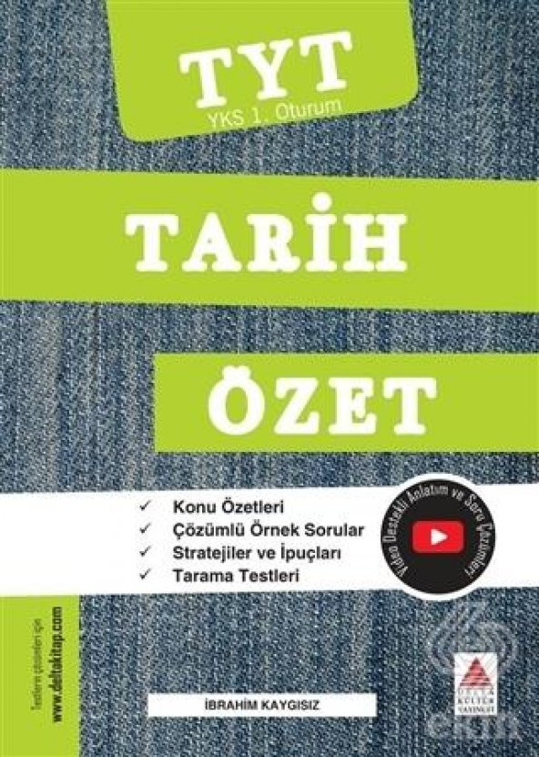 TYT (YKS 1. Oturum) Tarih Özet ürün görseli 1