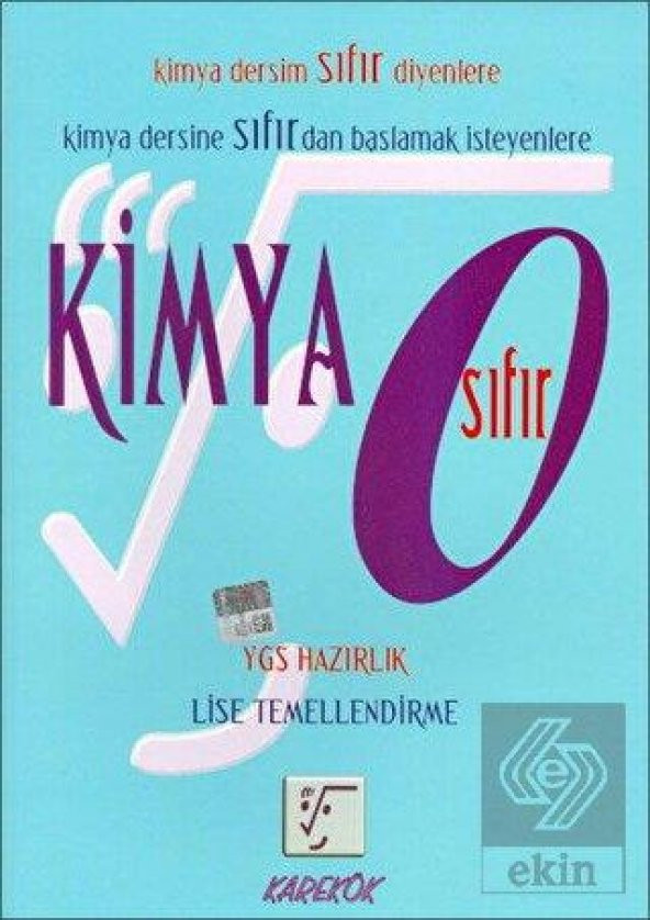 Karekök Kimya Sıfır ürün görseli 1