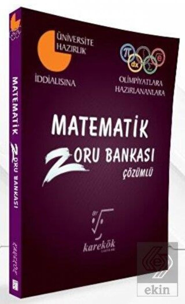 2018 Matematik Çözümlü Zoru Bankası ürün görseli 1