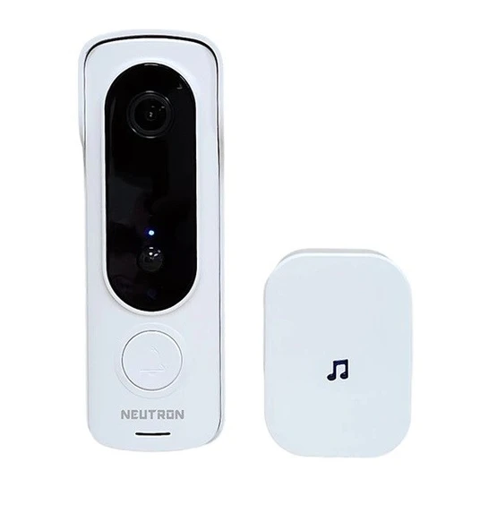 Neuron NTL-SB-02MP 2mp 1080P 166° Geniş Açılı Sesli ve Görüntülü Kapı Zili WİFİ ürün görseli 1
