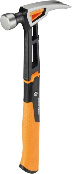 Fiskars Isocore 16 Oz Profesyonel Tırnaklı M Çekiç 1020213 ürün görseli 1