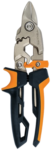 Fiskars Powergear Metal Levha Kesme Makası Kısa Kesim Bulldog 1027212 ürün görseli 1