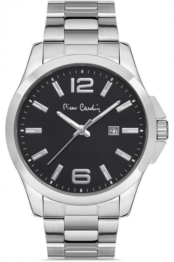 800411F01 Pierre Cardin Çelik Kordon Erkek Kol Saati 30 Mt Su Gecirmez ürün görseli 1