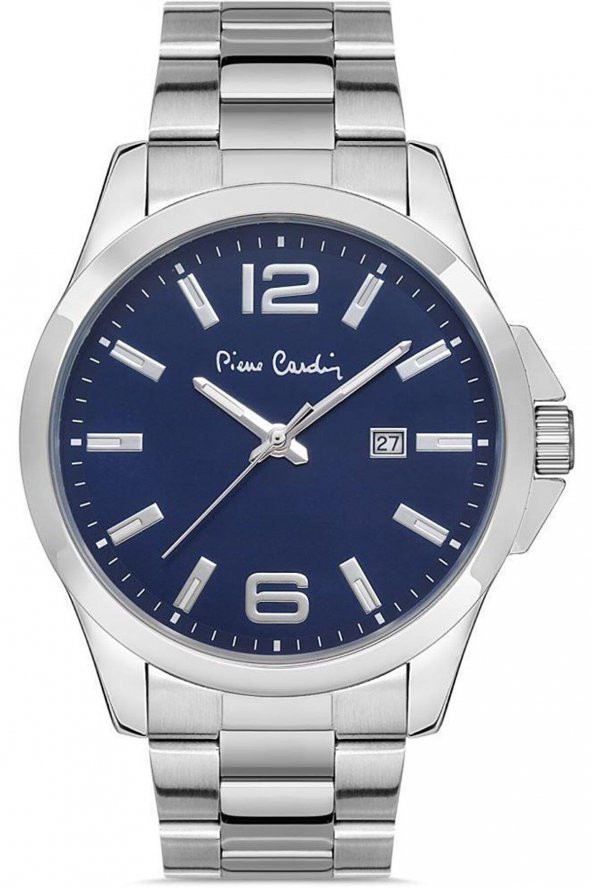 800411F03 Pierre Cardin Çelik Kordon Erkek Kol Saati 30 Mt Su Gecirmez ürün görseli 1