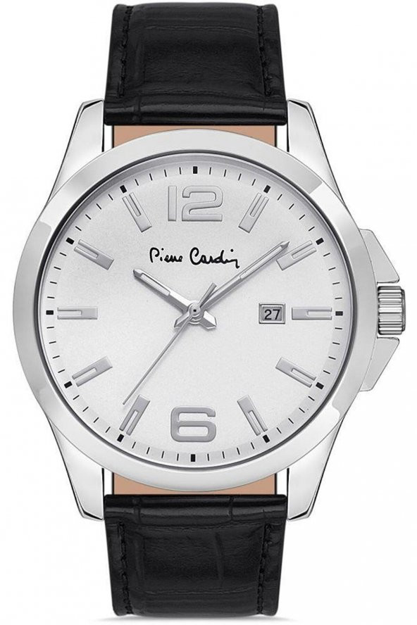 800411F09 Pierre Cardin Deri Kordon Erkek Kol Saati 30 Mt Su Gecirmez ürün görseli 1