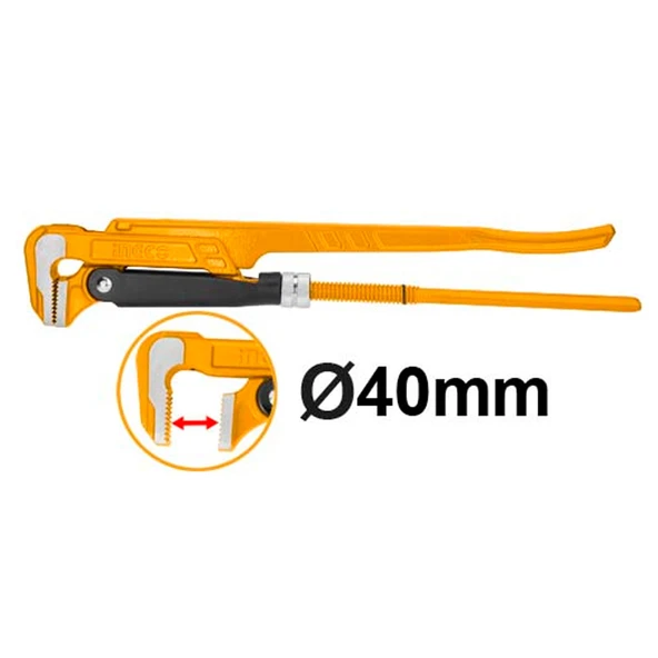 Ingco Hpw04011 Ağır İsveç Boru Anahtarı - Resim 2