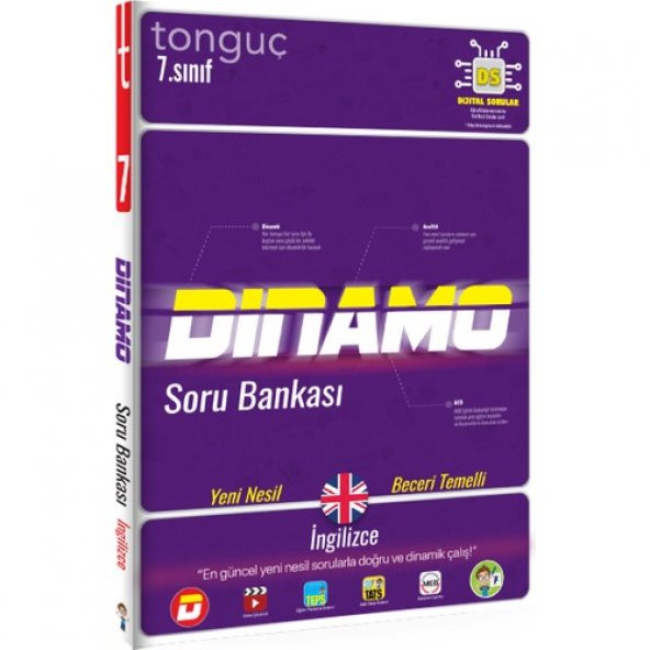 Tonguç 7. Sınıf Dinamo İngilizce S.B. ürün görseli 1