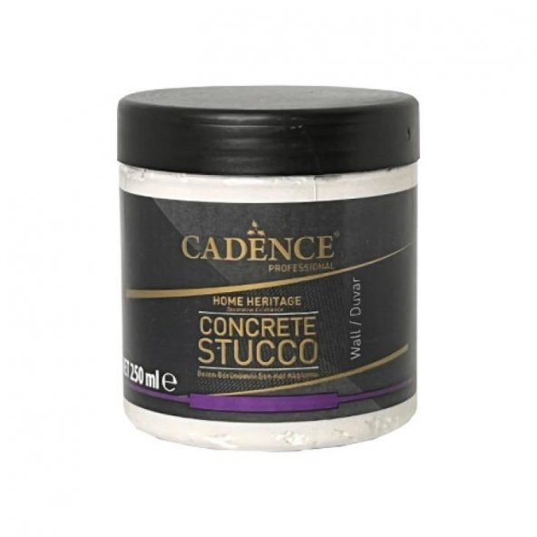 Cadence Concrete Stucco Beyaz Kalın Son Kat Beton Kaplama 250ml ürün görseli 1