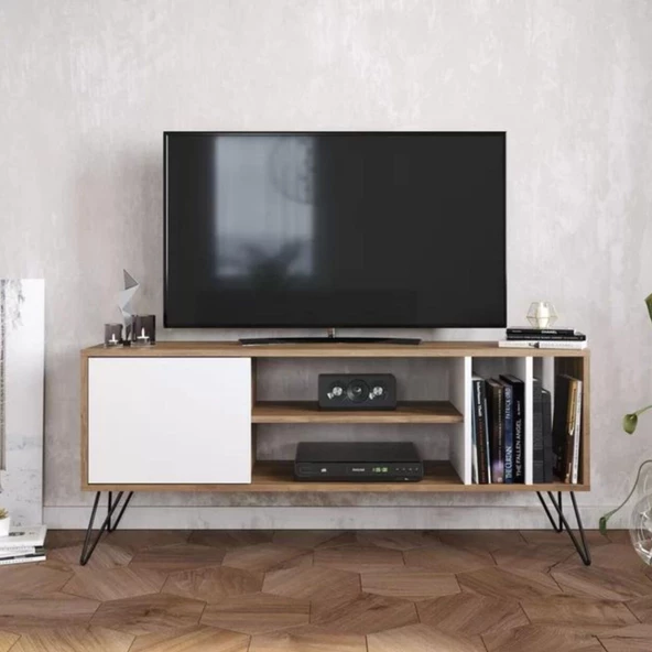 Mobilya Pratik Mobilyapratik   Umaima TV Ünitesi Ceviz-Siyah ürün görseli 1