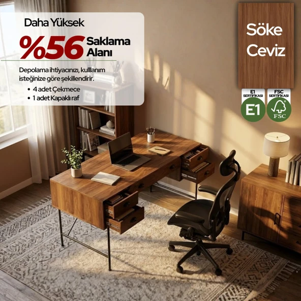 Lamont Çalışma Masası - Resim 9
