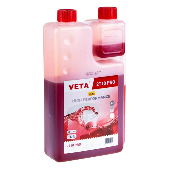 Veta 2t10 Pro İki Zamanlı Ölçekli Motor Yağı 1 Litre ürün görseli 1