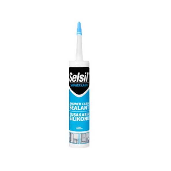 Selsil Duşakabin Silikonu Şeffaf 280 Ml ürün görseli 1