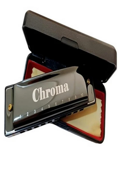 Chroma 10 Delikli Mızıka Professional Harmonica DO (C) ürün görseli 1