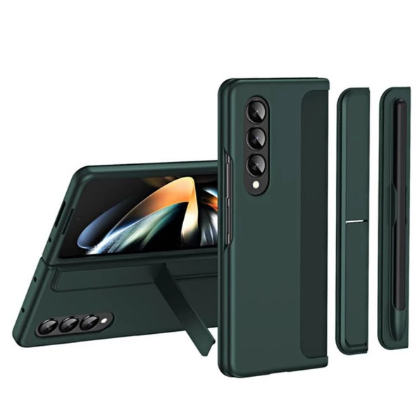 Gpack Samsung Galaxy Z Fold 5 Kılıf Standlı Veya Kalemli Lüx Sert Kapak Alp1 ürün görseli 1