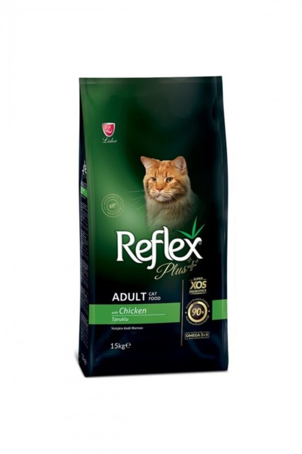 Reflex Plus Tavuklu Yetişkin Kedi Maması 15kg ürün görseli 1