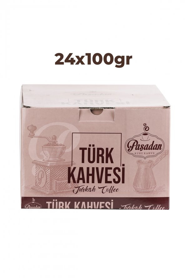 Paşadan (24x100gr) Türk Kahvesi ürün görseli 1