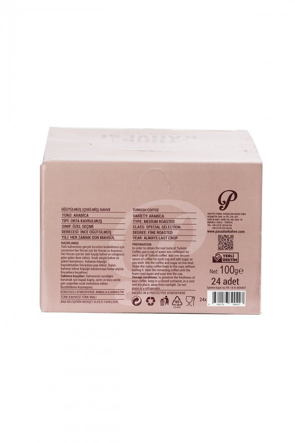 Paşadan (24x100gr) Türk Kahvesi - Resim 5