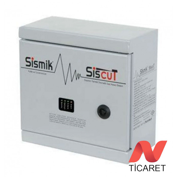 SİSMİK Siscut Elektronik Deprem Sensörü Cihazı ürün görseli 1
