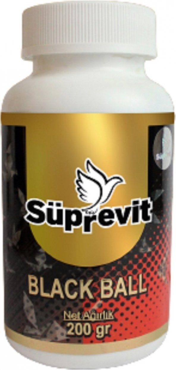 Süprevit Black Ball  200 Gr. Yavru Güvercin Için Sağlıklı ve Hızlı Büyüme Sağlayıcı ürün görseli 1