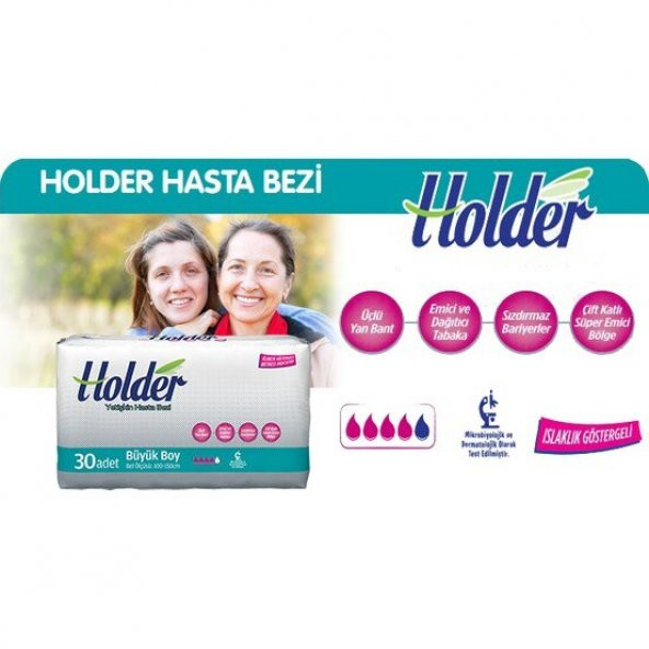 Holder Hasta Bezi L 30 Adet ürün görseli 1