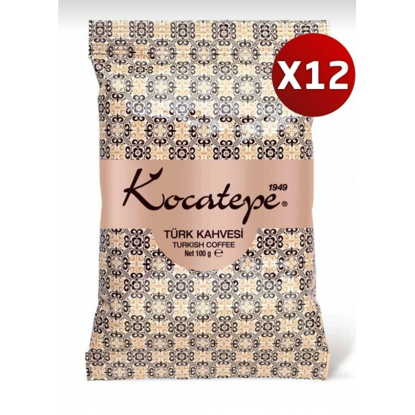 Kocatepe Türk Kahvesi 100 gr X 12 Adet ürün görseli 1