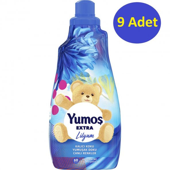 Yumoş Extra Yumuşatıcı Lilyum 1,440 ml x 9 Adet ürün görseli 1