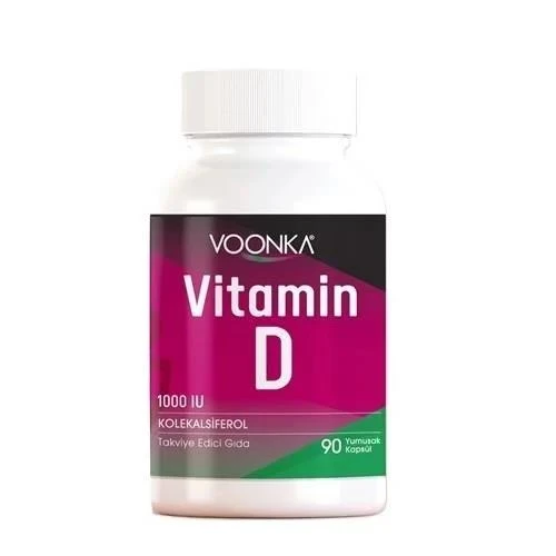 Voonka Vitamin D 90 Tablet ürün görseli 1