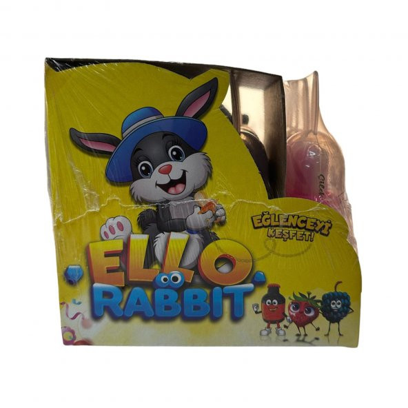 Ello Rabbit Emzik Şeker 32 gr 12 Adet - Resim 4