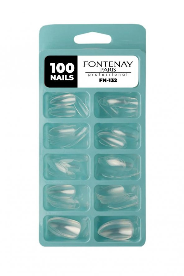 Fontenay Kutulu Balerin Protez Takma Tırnak 100lü No:132 ürün görseli 1
