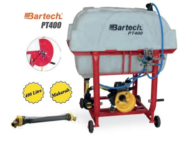 Bartech Pt400 Makara Ve Şaftlı Pülverizatör 400 Litre ürün görseli 1